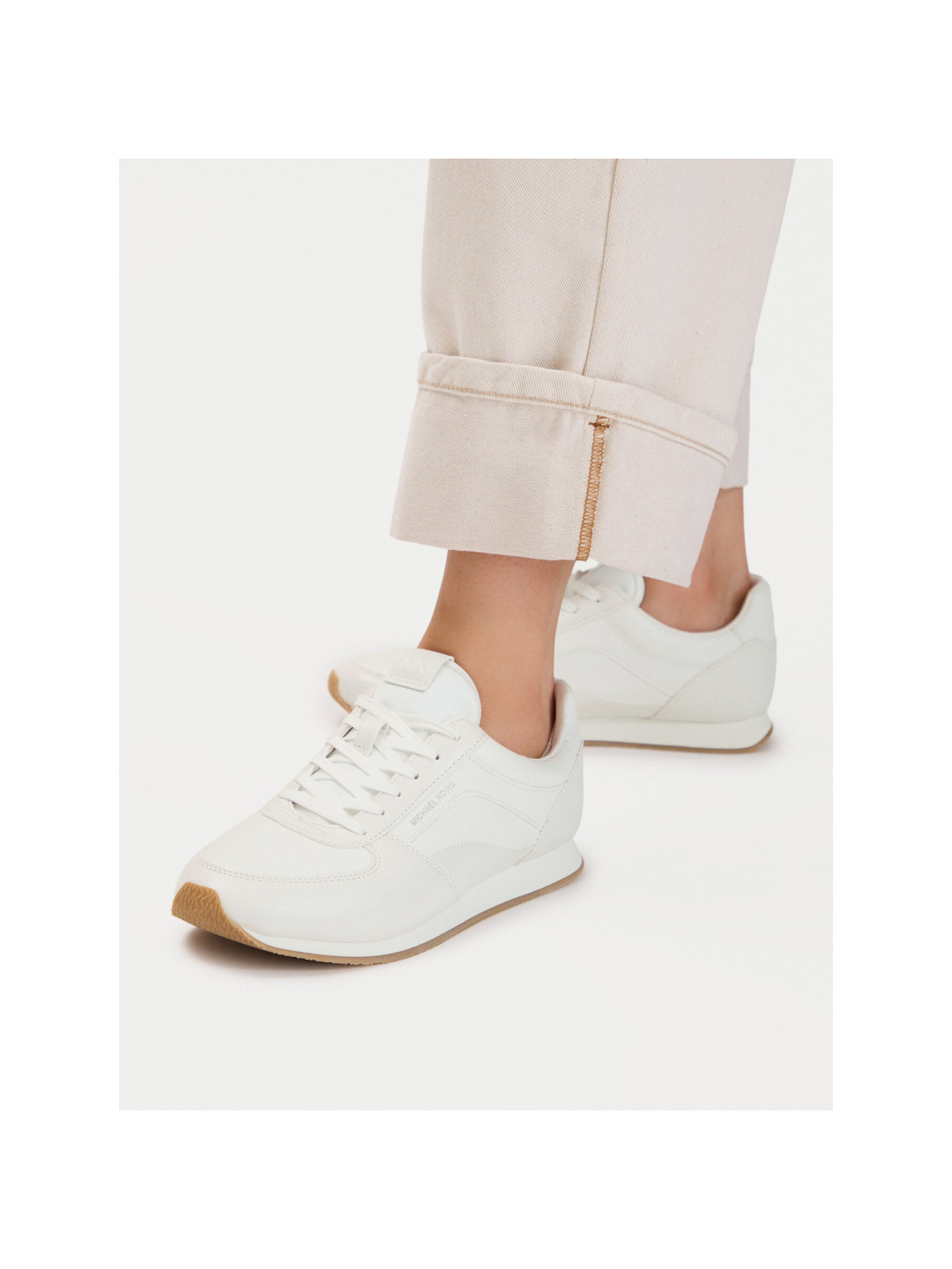 Sneakersy MICHAEL Michael Kors Cindy 43T6CDFS1L Bílá